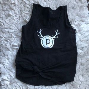 Pure Barre Reindeer Tank